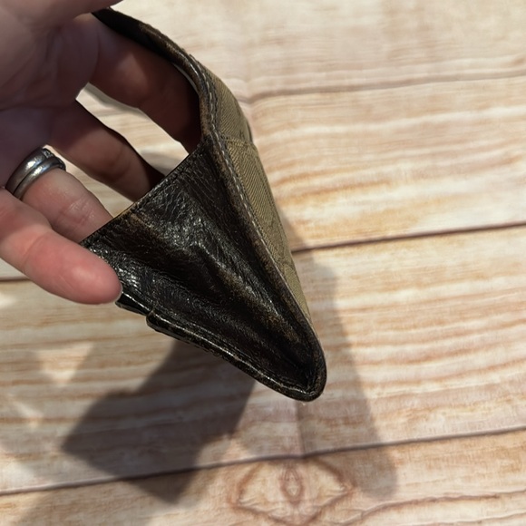 Coach Brown Monogram Long Wallet - Picture 11 of 11